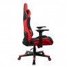 Czerwono-czarny fotel gamingowy Kraken Helios
