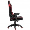 Czerwono-Czarny fotel gamingowy Kraken Feyton
