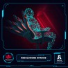 Czarno-czerwony fotel gamingowy Kraken Alpha Series