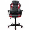 Czarno-czerwony fotel gamingowy Kraken Delta Series