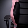 Różowo-czarny fotel gamingowy Kraken Forkis
